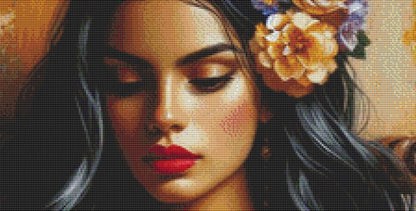 Antonella counted cross stitch pattern by Ana Dias