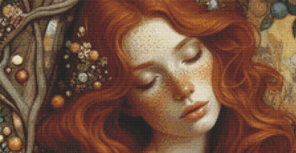 Claire counted cross stitch pattern by Ana Dias