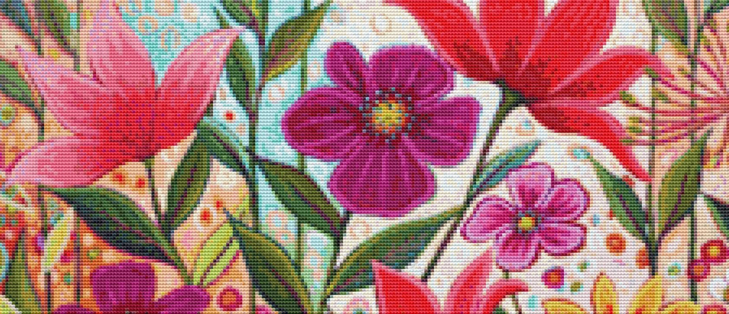 Fanciful (Small) counted cross stitch pattern by Peggy Davis/Porterfields Fine Art Licensing