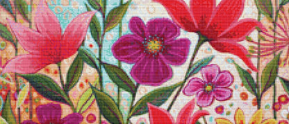 Fanciful (Small) counted cross stitch pattern by Peggy Davis/Porterfields Fine Art Licensing