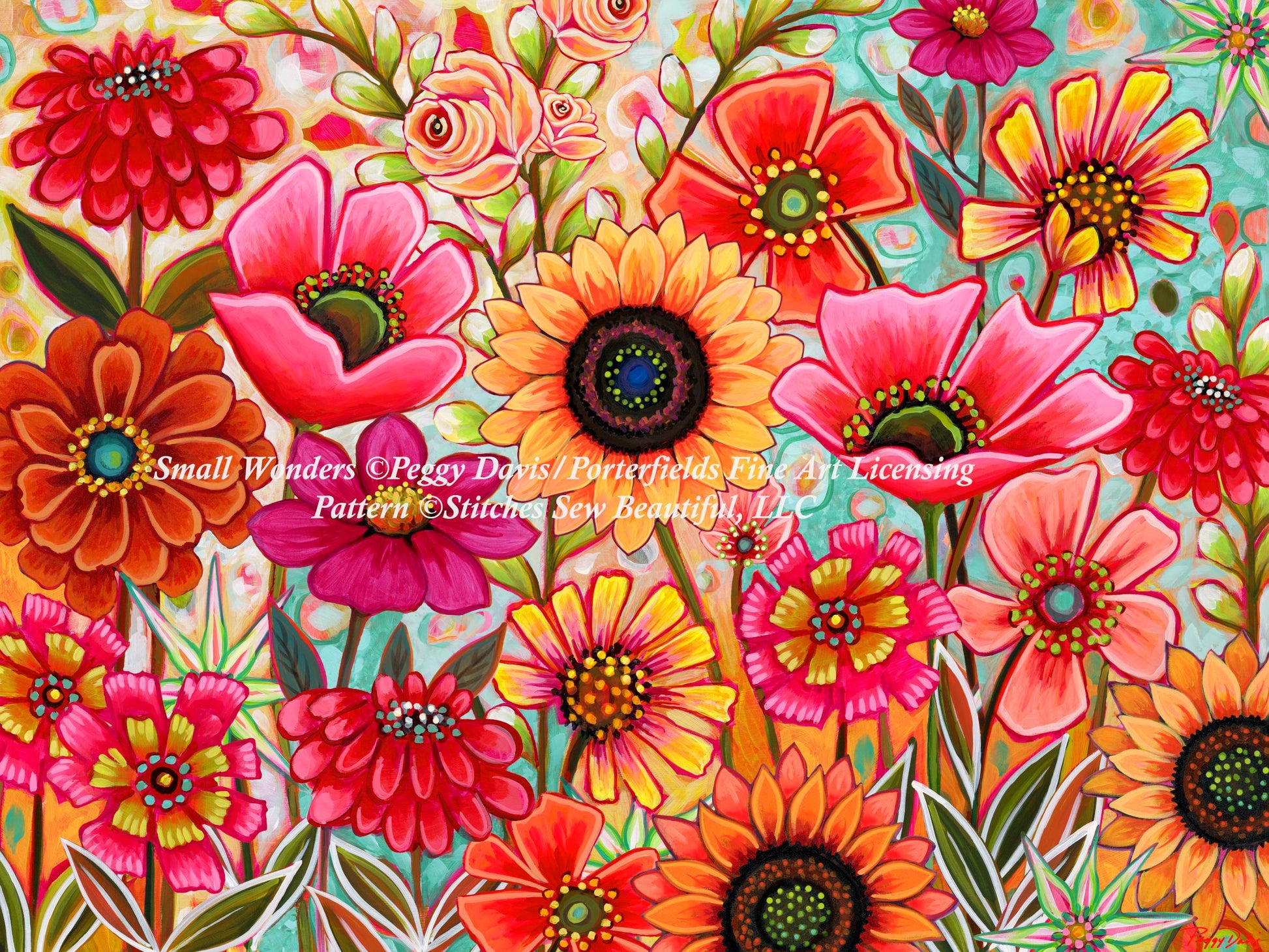 Small Wonders (Small) counted cross stitch pattern by Peggy Davis/Porterfields Fine Art Licensing