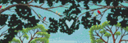 Creek Crossing (Small) counted cross stitch pattern by Joseph Holodook/Porterfields Fine Art Licensing