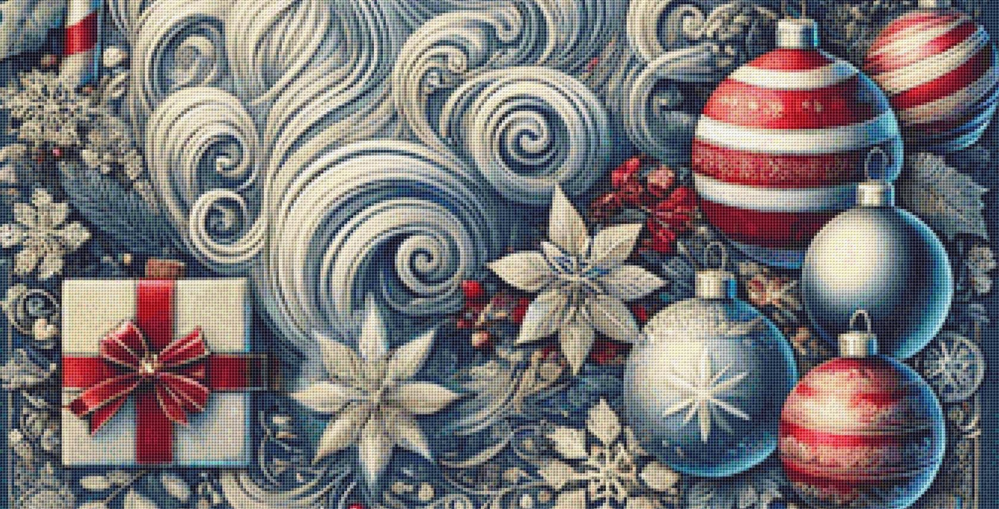 Ol' Saint Nick (Max Size/Color) counted cross stitch pattern by Eder Jose Rosa