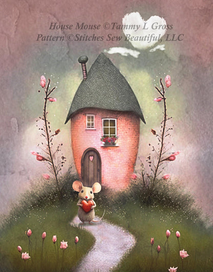 House Mouse (Small) counted cross stitch pattern by Tammy L. Gross