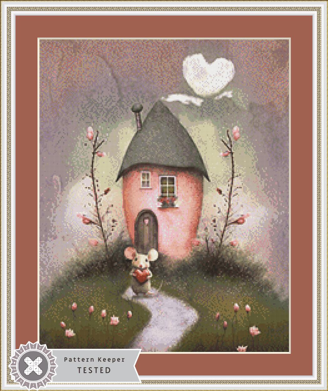 House Mouse (Small) counted cross stitch pattern by Tammy L. Gross