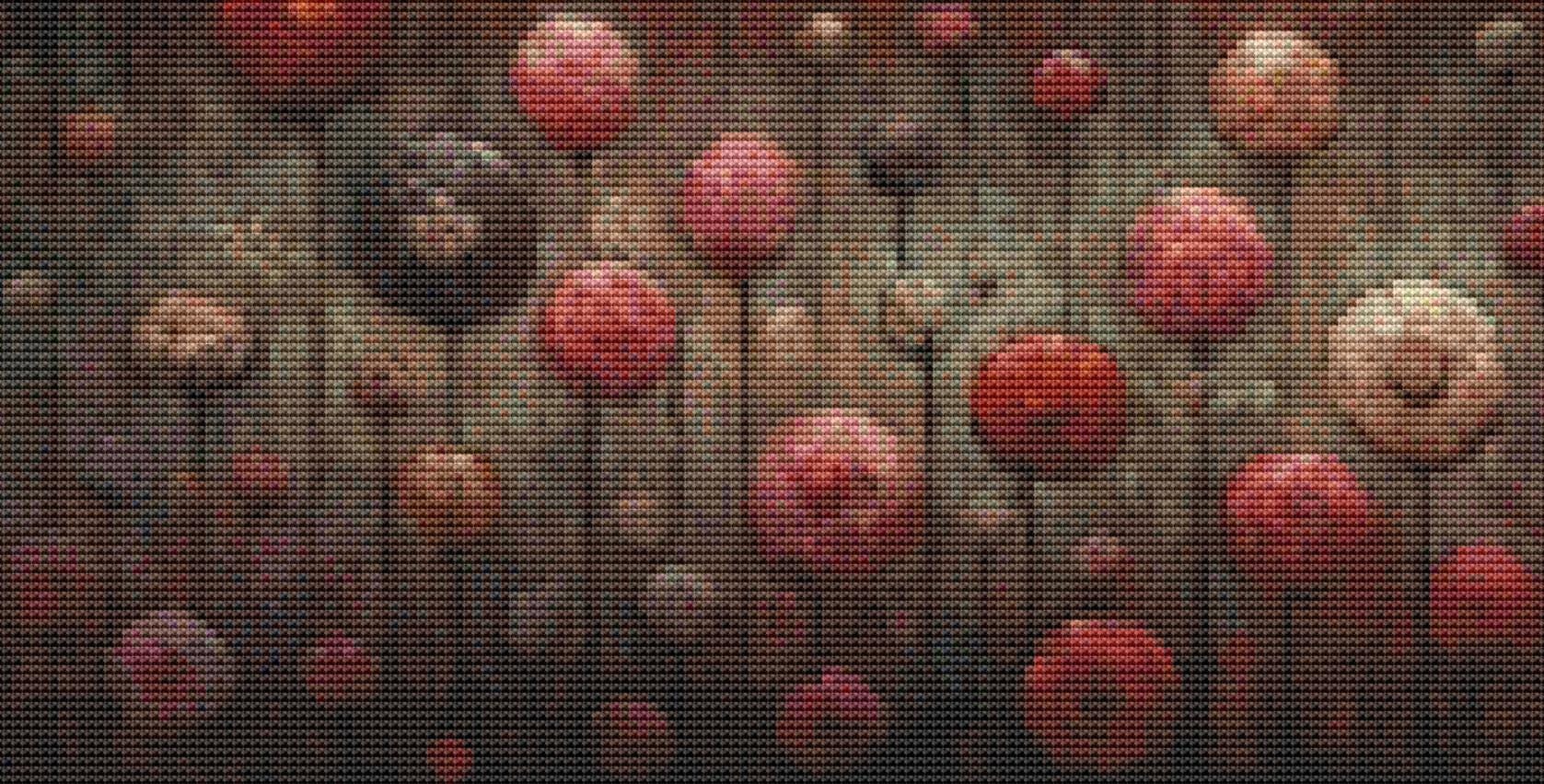 My Lonesome Valentine counted cross stitch pattern by World of Love Hearts/Adrian G. Eyre