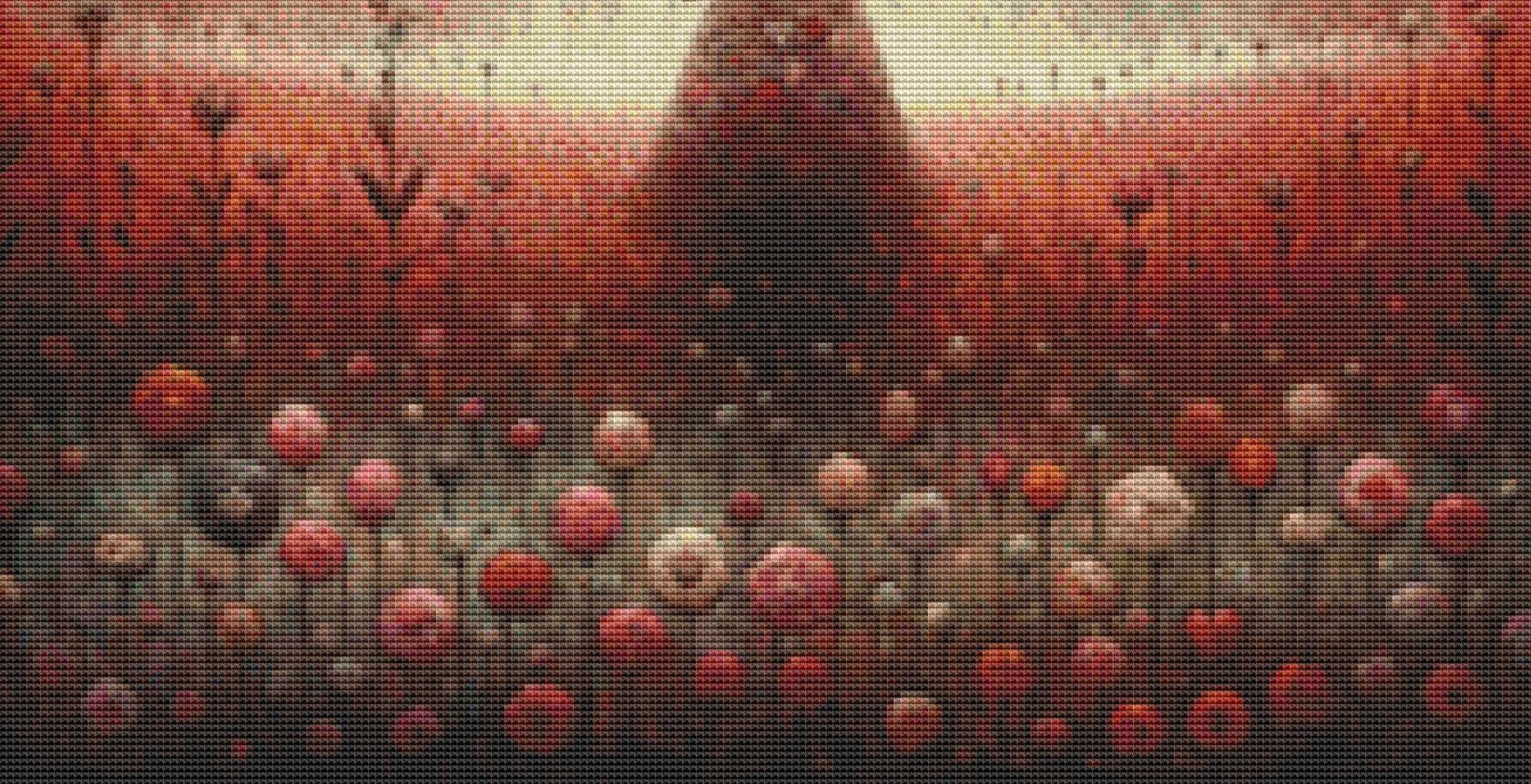My Lonesome Valentine (Small) counted cross stitch pattern by World of Love Hearts/Adrian G. Eyre