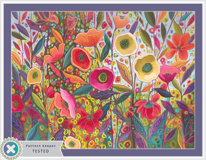 Extravaganza (Max Size/Color) counted cross stitch pattern by Peggy Davis/Porterfields Fine Art Licensing