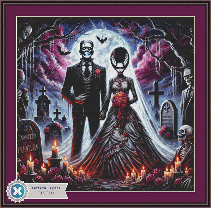 A Monstrous Love cross stitch pattern by Eder Jose Rosa