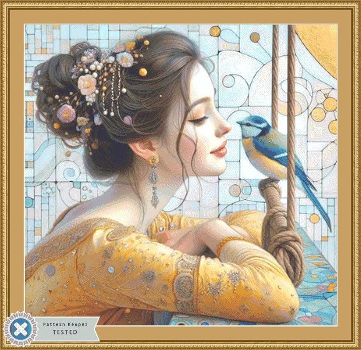 Morgan counted cross stitch pattern by Ana Dias