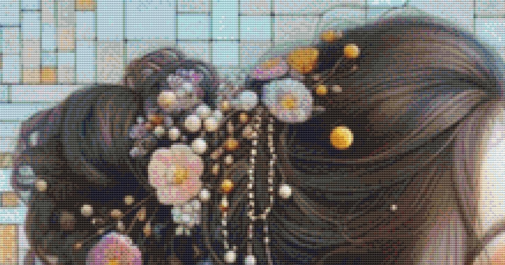 Morgan counted cross stitch pattern by Ana Dias