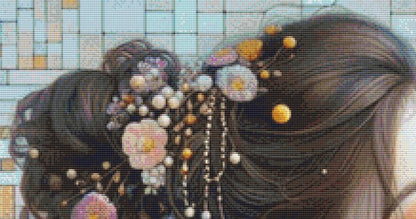 Morgan counted cross stitch pattern by Ana Dias