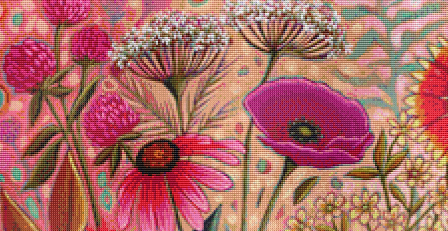 Morel of The Story counted cross stitch pattern by Peggy Davis/Porterfields Fine Art Licensing