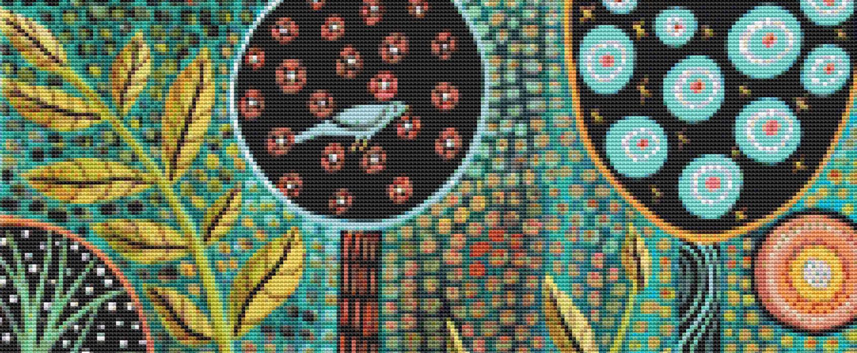 Deer (Small) counted cross stitch pattern by Karla Gerard