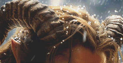 The Beauty (Max Size/Color) counted cross stitch pattern by Eder Jose Rosa