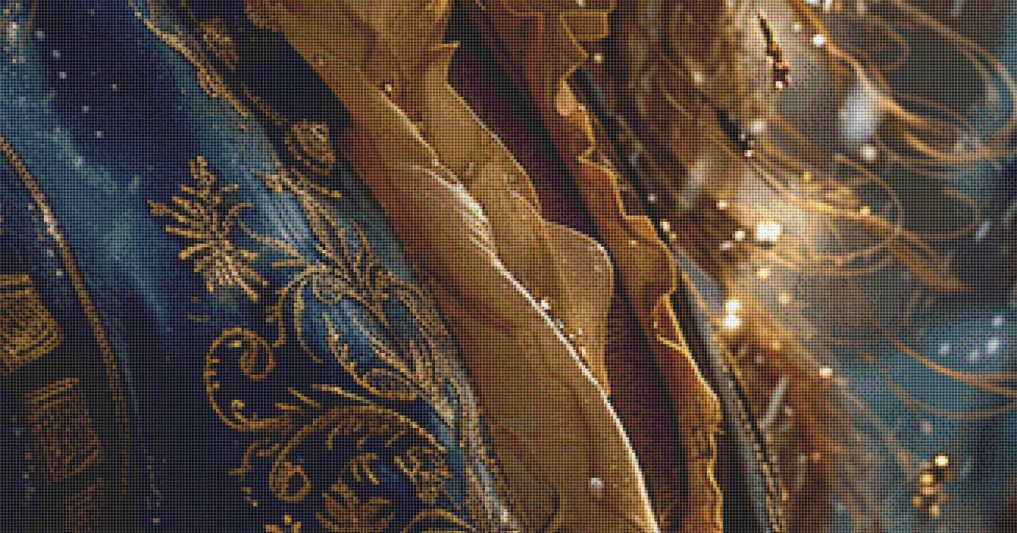 The Beauty (Max Size/Color) counted cross stitch pattern by Eder Jose Rosa