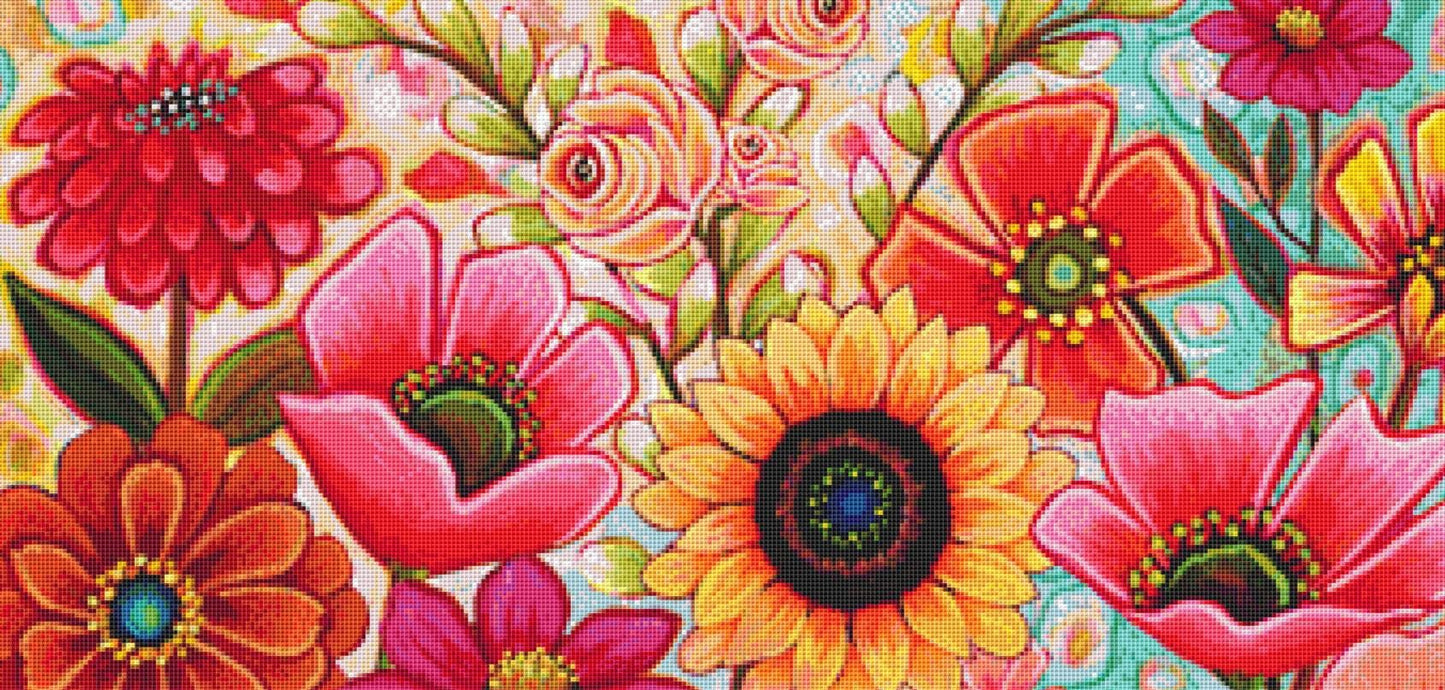 Small Wonders counted cross stitch pattern by Peggy Davis/Porterfields Fine Art Licensing
