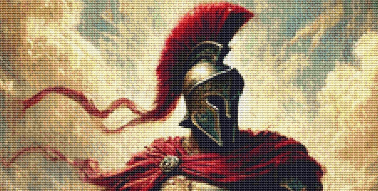 The Last Battle counted cross stitch pattern by Eder Jose Rosa