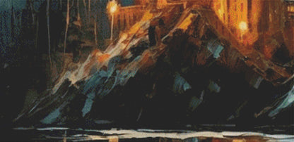 Castle (Max Size) counted cross stitch pattern by Eder Jose Rosa