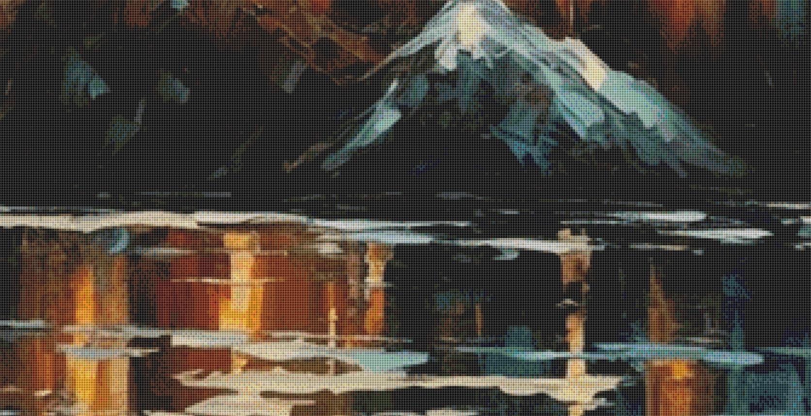 Castle (Max Size) counted cross stitch pattern by Eder Jose Rosa