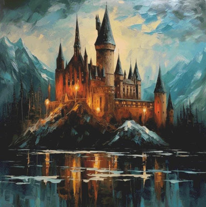 Castle (Max Size) counted cross stitch pattern by Eder Jose Rosa