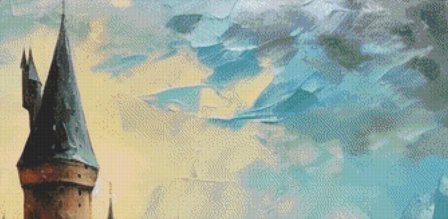 Castle (Max Size) counted cross stitch pattern by Eder Jose Rosa