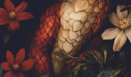 Heart of February counted cross stitch pattern by Serr.Kai A Quill & Ink