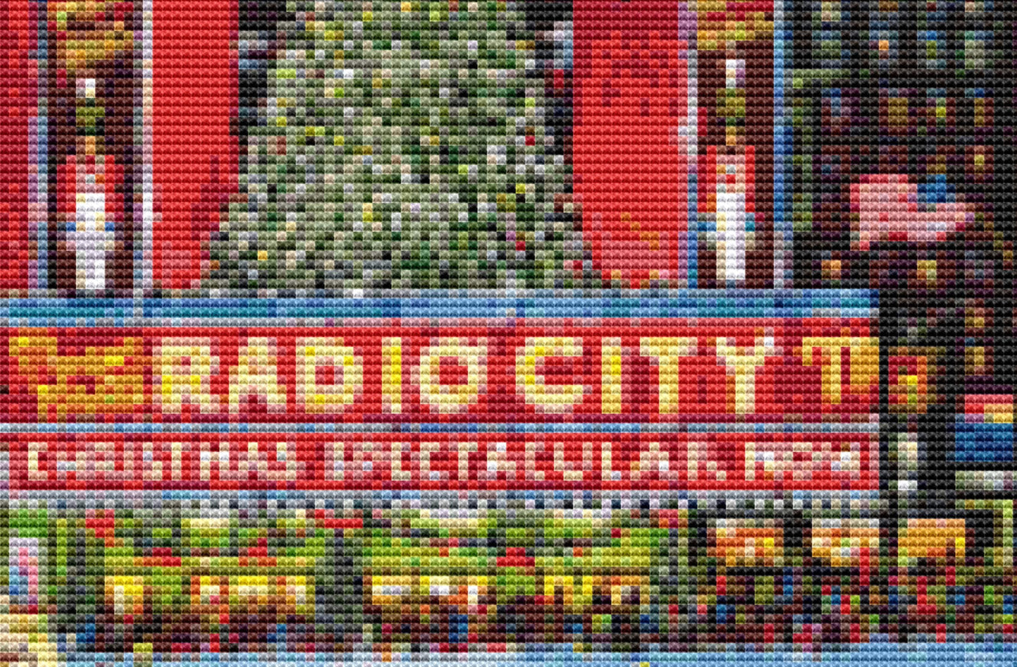 Radio City Christmas Spectacular (Small) cross stitch pattern by Patrick Gauthier
