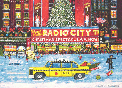 Radio City Christmas Spectacular (Max Size/Color) cross stitch pattern by Patrick Gauthier
