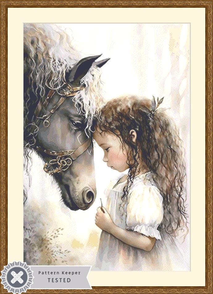 Best Buddies counted cross stitch pattern by Uniquely Made Wall Art