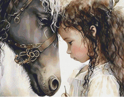 Best Buddies counted cross stitch pattern by Uniquely Made Wall Art