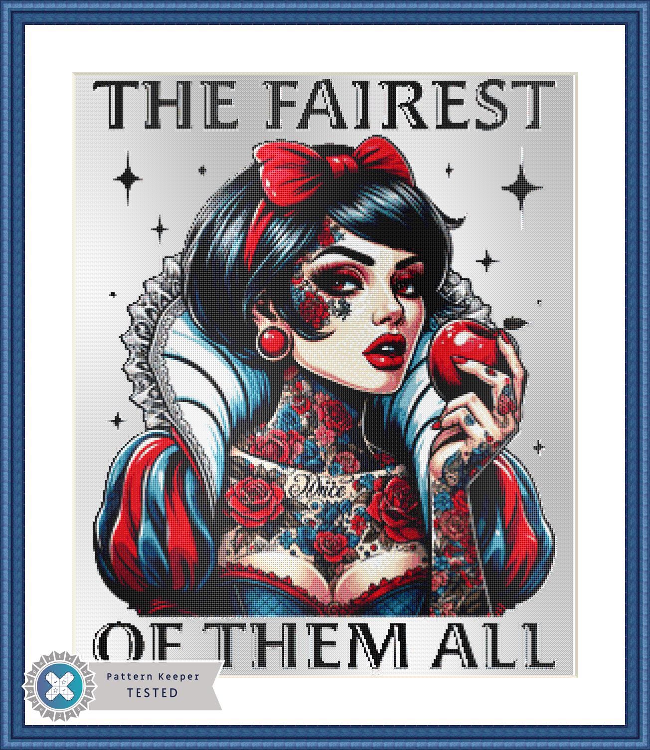 The Fairest of Them All cross stitch pattern by SFIPS Art Gallery