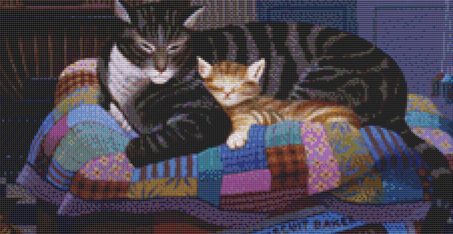 The Weather Outside is Frightful counted cross stitch pattern by Heronim/Ansada Art Licensing Group, LLC