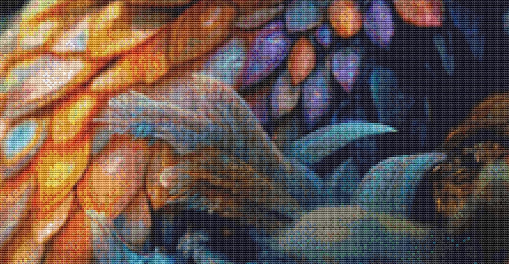 Poppy! counted cross stitch pattern by Serr.Kai A Quill & Ink