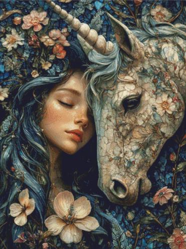 Bound counted cross stitch pattern by Serr.Kai A Quill & Ink