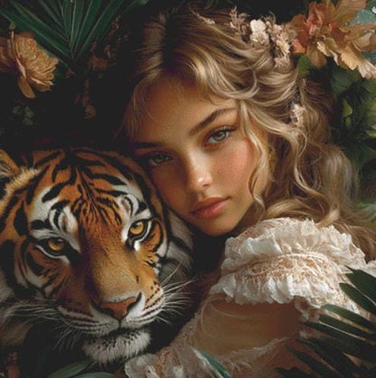 Angelic counted cross stitch pattern by Eder Jose Rosa