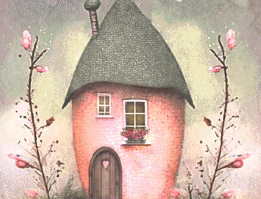 House Mouse (Max Size/Color) counted cross stitch pattern by Tammy L. Gross
