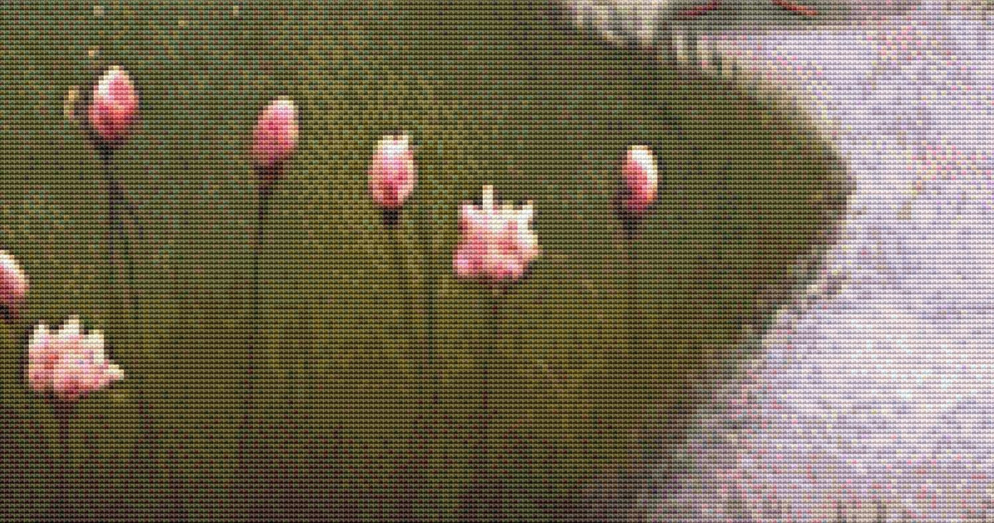 House Mouse (Max Size/Color) counted cross stitch pattern by Tammy L. Gross