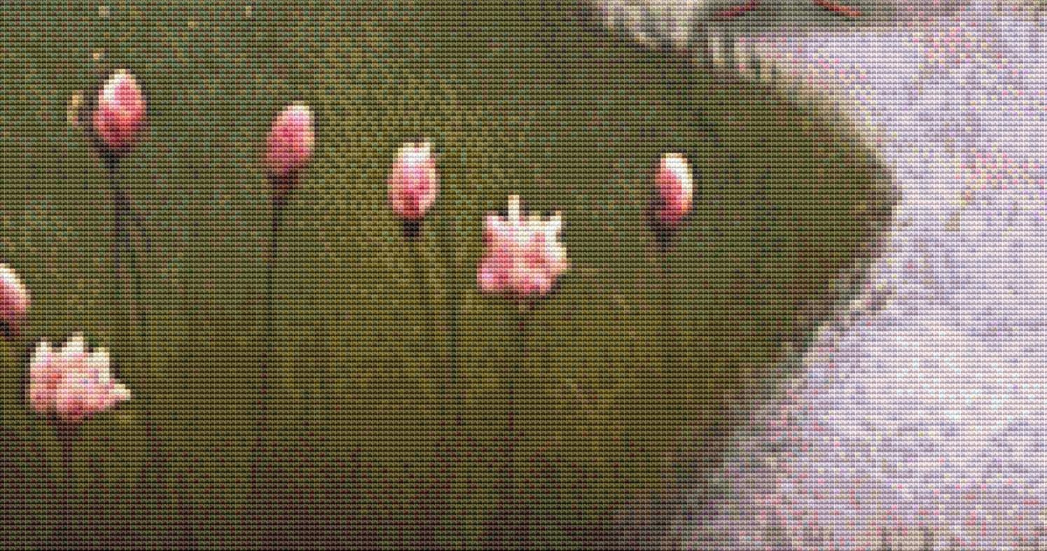 House Mouse (Max Size/Color) counted cross stitch pattern by Tammy L. Gross