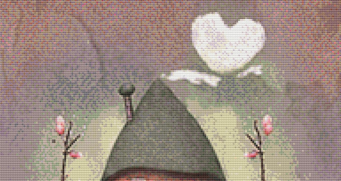House Mouse (Small) counted cross stitch pattern by Tammy L. Gross