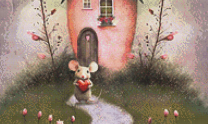 House Mouse (Small) counted cross stitch pattern by Tammy L. Gross