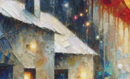 Cobblestone Dream counted cross stitch pattern by World of Love Hearts/Adrian G. Eyre