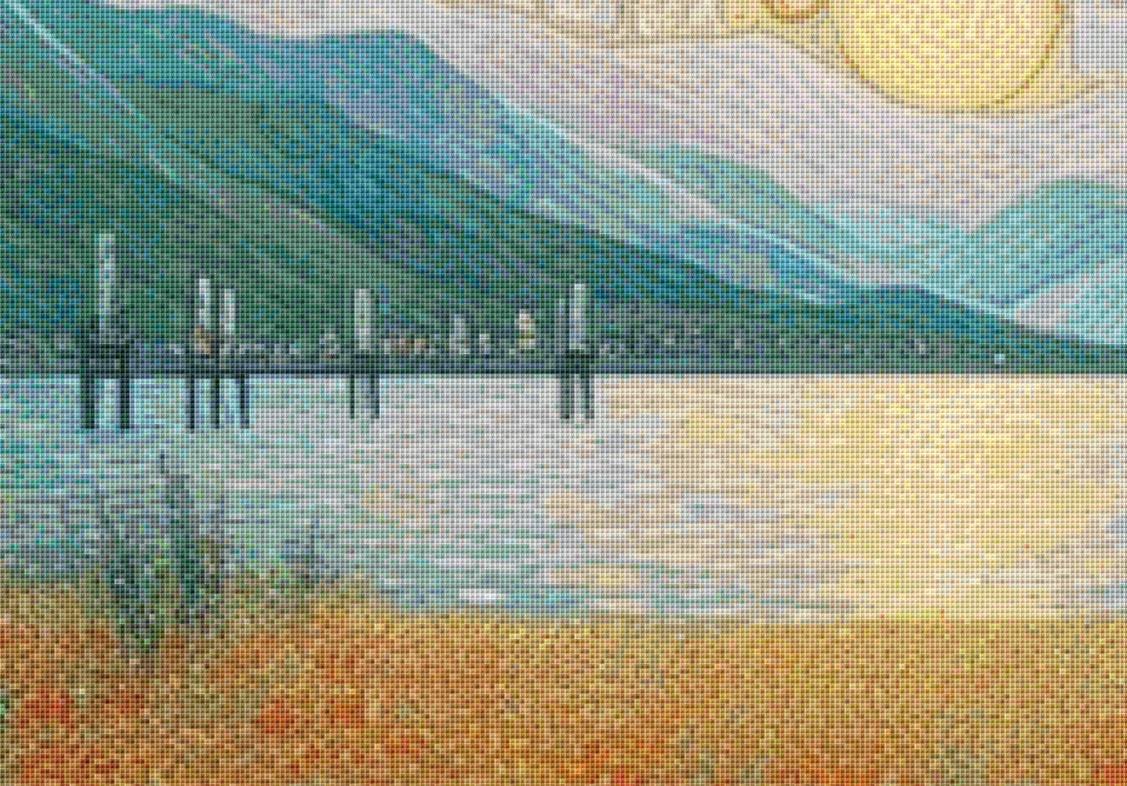 Loving Embrace (Max Size/Color) counted cross stitch pattern by Ana Dias