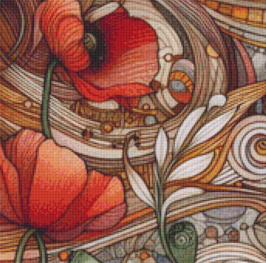 Nature's Calling counted cross stitch pattern by Ana Dias