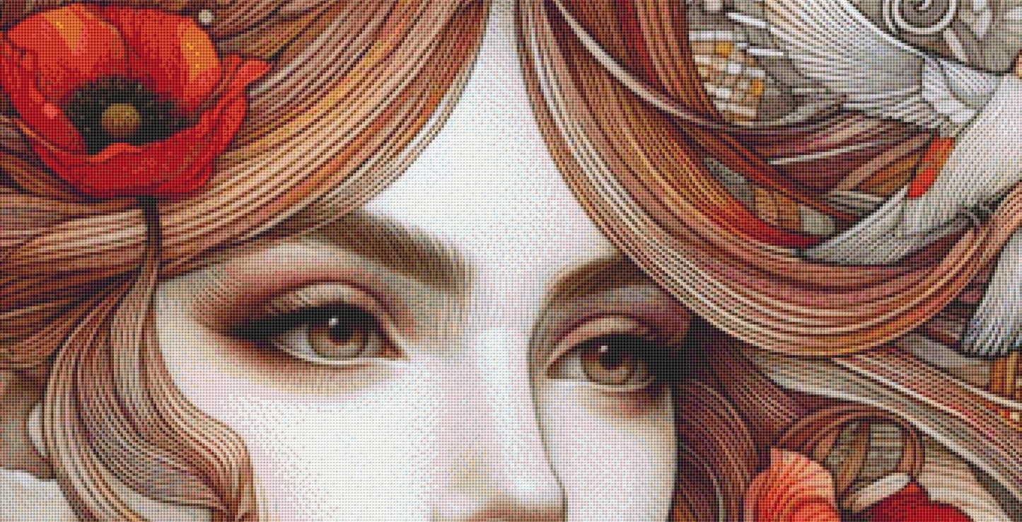 Nature's Calling counted cross stitch pattern by Ana Dias