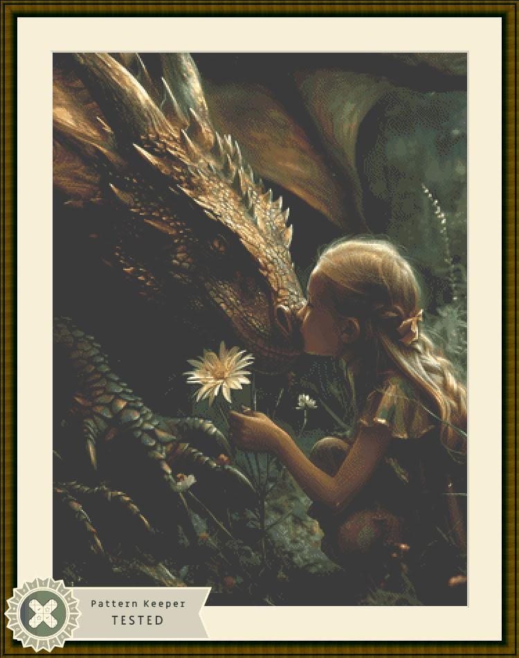 Even in Darkness Beauty can be Found counted cross stitch pattern by Serr.Kai A Quill & Ink