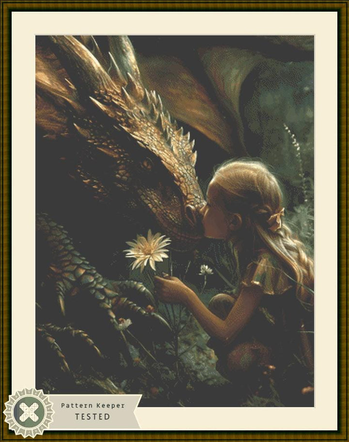 Even in Darkness Beauty can be Found counted cross stitch pattern by Serr.Kai A Quill & Ink