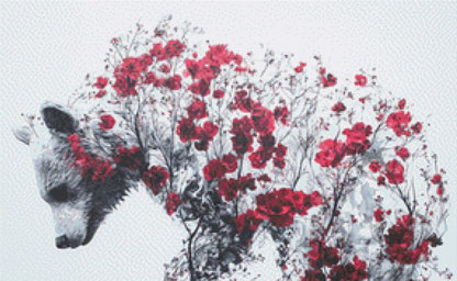 A Petal at a Time counted cross stitch pattern by Serr.Kai A Quill & Ink