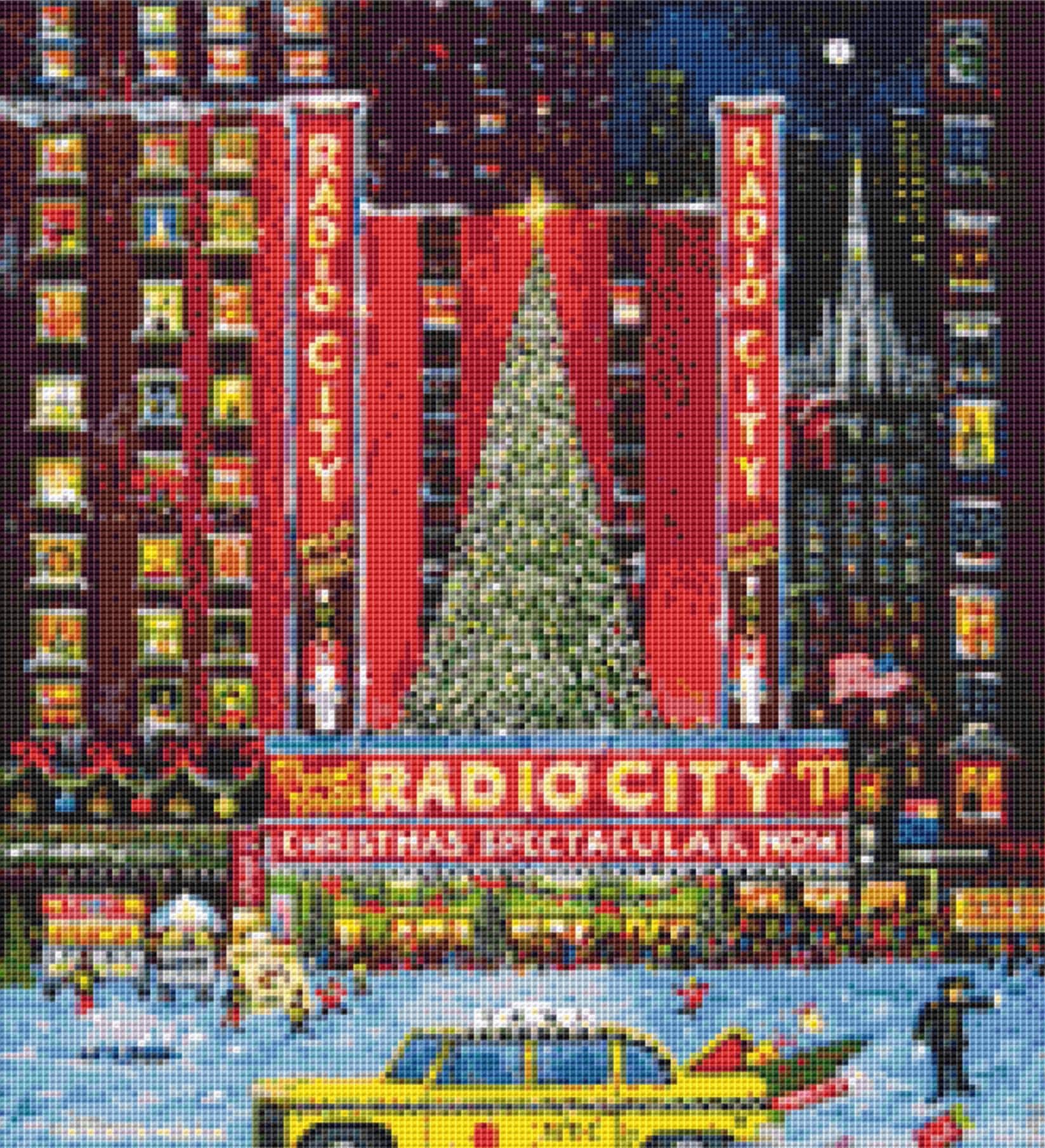 Radio City Christmas Spectacular (Small) cross stitch pattern by Patrick Gauthier