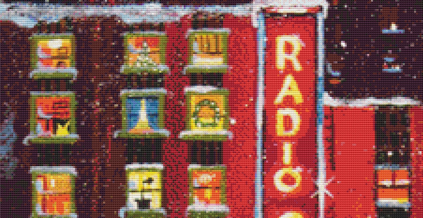 Radio City Christmas Spectacular (Max Size/Color) cross stitch pattern by Patrick Gauthier
